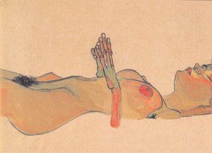 kuollut tyttö tekijältä Egon Schiele