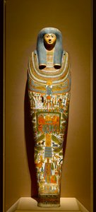 Gautseshenun sisäpakkaus, n. 700-650 eKr. (pellava ja kipsi) tekijältä Egyptian