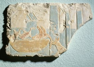 Huonekalut ja erilaiset esineet 1100- ja 1300-luvuilta tekijältä Egyptian 11th Dynasty