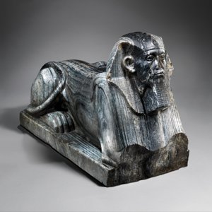 Senwosret III sfinksi, noin 1850 eaa. (gneissi)