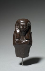 Shawabty, n. 1859-1648 eKr. (hematiitti) tekijältä Egyptian 12th Dynasty