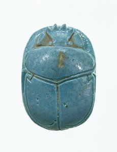 Amenhotep III:n ja kuningatar Tiyen avioliitto, Uusi kuningaskunta (lasitettu fajanssi)