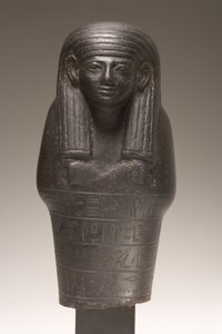Shabti-hahmo Amenemhatille, Uusi kuningaskunta (dioriitti)