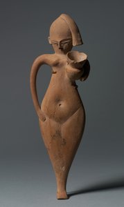 Palvelevan tytön patsas, n. 1323-1186 eaa tekijältä Egyptian 18th Dynasty
