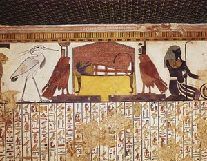 Egypti, Luxor, muinainen Thebes, Queensin laakso, Nefertarin hauta tekijältä Egyptian 19th Dynasty