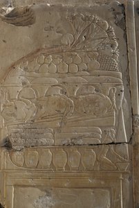 Reliefi, Ramses II:n temppeli, Abydos, Egypti, Egyptin sivilisaatio, Uusi valtakunta, XIX dynastia (kuva) tekijältä Egyptian 19th Dynasty