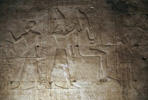 Reliefi, Seti I:n temppeli, Abydos, Egypti, Egyptin sivilisaatio, Uusi valtakunta, XIX dynastia (kuva) tekijältä Egyptian 19th Dynasty