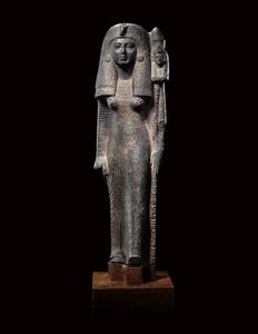 Kuningatar Nefertarin patsas, Uusi kuningaskunta, noin 1290-1224 eaa. tekijältä Egyptian 19th Dynasty