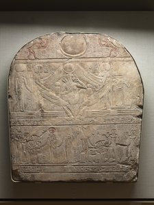 Ptahin ylipapin Stele, Shedsunefertem, 945-924 eaa. tekijältä Egyptian 22nd Dynasty