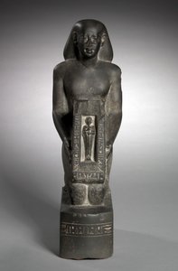 Naoforinen talousvirkailijan ja kenttien valvojan patsas, Horwedja, 521-486 eaa. tekijältä Egyptian 27th Dynasty