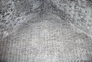 Unasin pyramidin hautakammion katto ja seinä, vanha kuningaskunta (maalattu kivi)