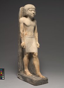 Kulkeva Minneferin patsas, n. 2377-2311 eKr tekijältä Egyptian 5th Dynasty