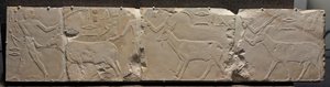 Aavikon eläimiä tuovien miesten helpotus, n. 2311-2281 eKr. tekijältä Egyptian 6th Dynasty