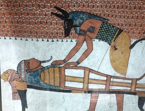 Anubis, Inherkhau-hauta, Deir El Medineh tekijältä Egyptian Egyptian