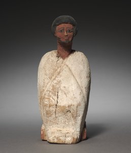 Model Boat Owner, 2040-1648 eKr. (maalattu puu) tekijältä Egyptian Egyptian