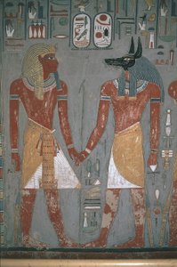 Farao ja Anpu kädestä pitäen tekijältä Egyptian Egyptian