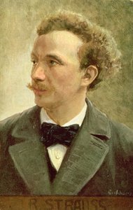 Richard Straussin (1864-1949) postikortti n. 1914 (värilitho) tekijältä Eichhorn Eichhorn