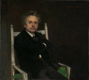 Edvard Griegin muotokuva 1843-1907, 1891.