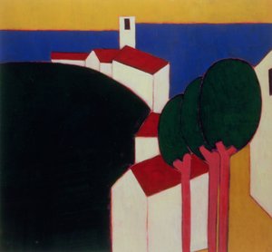 Luberonissa, 2000 (akryyli kankaalle)