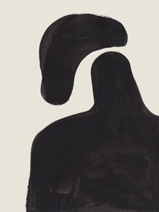 Kelluva musta hahmo tekijältä Ejaaz Haniff