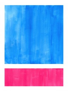 Moderni sininen ja vaaleanpunainen abstrakti