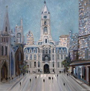 Philadelphia City Hall Street tekijältä Ekaterina Ermilkina