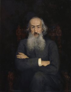 Historioitsija Konstantin Nikolajevitš Bestuzhev-Rjuminin muotokuva 1829-1897, 1889