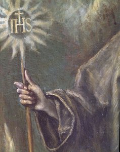 Yksityiskohta San Bernardino da Sienasta