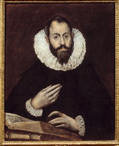 Miehen muotokuva. Domenikos Theotokopoulos dit El Grecon (1541-1614) maalaus, noin 1600-1610. Öljy kankaalle. Amiens, Musee De Picardie - Miehen muotokuva. Domenikos Theotokopoulosin maalaus nimeltä El Greco (1541-1614), noin 1600-1610. Öljy kankaalle. Pi tekijältä El Greco