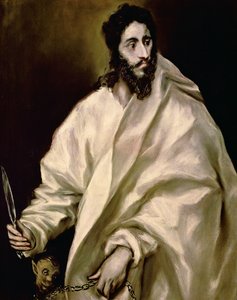 Pyhä Bartolomeus tekijältä El Greco
