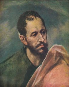 Als Apostel Jacobus Minor, Pyhä Jaakob nuorempi, c1600, 1938 tekijältä El Greco