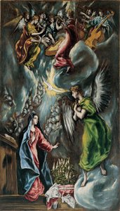 Annunciation tekijältä El Greco