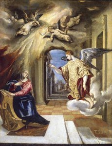 Annunciation tekijältä El Greco
