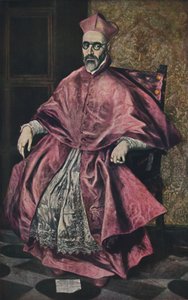 Don Fernando Nino De Guevara, Kardinaali Nino de Guevaran muotokuva, 1598, 1938 tekijältä El Greco