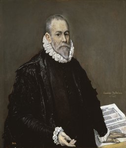 Lääkärin muotokuva, 1582-1585 tekijältä El Greco