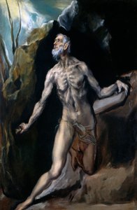 Saint Jerome tekijältä El Greco