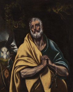 Espanjaksi:  Pietarin kyyneleet... tekijältä El Greco