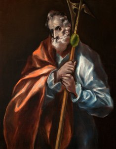 Espanja: San Judas Tadeo Apostoli Pyhä Thaddeus (Juudas) tekijältä El Greco
