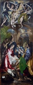 Paimenten palvonta tekijältä El Greco
