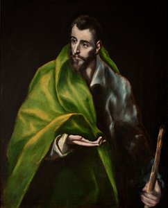 Apostoli Pyhä Jaakob Suuri tekijältä El Greco