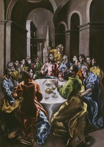 Juhla Simonin talossa, 1608-14 tekijältä El Greco