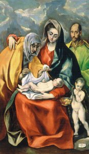 Pyhä perhe tekijältä El Greco