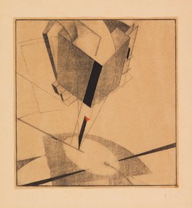 Proun 5A, 1919. tekijältä Eliezer Markowich Lissitzky