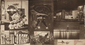 Neuvostoliitto. Neuvostoliiton paviljongin luettelo Kölnin kansainvälisessä lehdistönäyttelyssä, 1928 tekijältä Eliezer Markowich Lissitzky