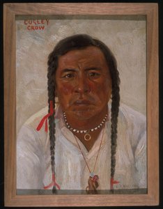 Curley (Ashishishe) 1897 (öljy kankaalle)