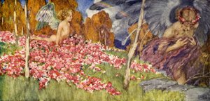 Toinen tapa rakastaa (väri litho) tekijältä Eleanor Fortescue Brickdale