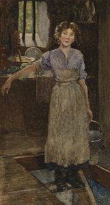 Mutta Jumalalla on muutamia meistä, joille hän kuiskaa korvaan (väri litho) tekijältä Eleanor Fortescue Brickdale