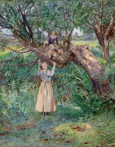 Truants (akvarelli) tekijältä Eleanor Fortescue-Brickdale