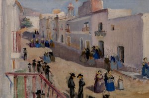 Street Scene, n.d. tekijältä Eleanor Harris
