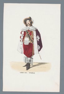 Ludvig XIII. 17e Siècle (otsikko esineessä) tekijältä Elias Spanier